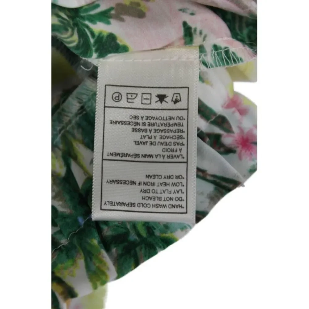 BB Dakota x Steve Madden Womens Palm Tree Sunset Shorts White Multi Size XS